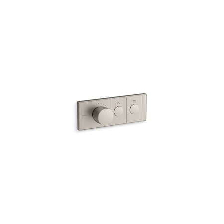 Anthem Two-outlet recessed mechanical thermostatic valve control